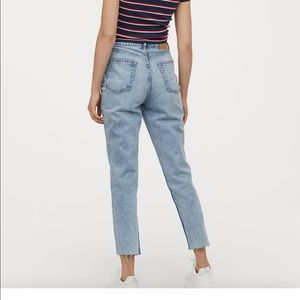 H&M boyfriend slim mom jeans